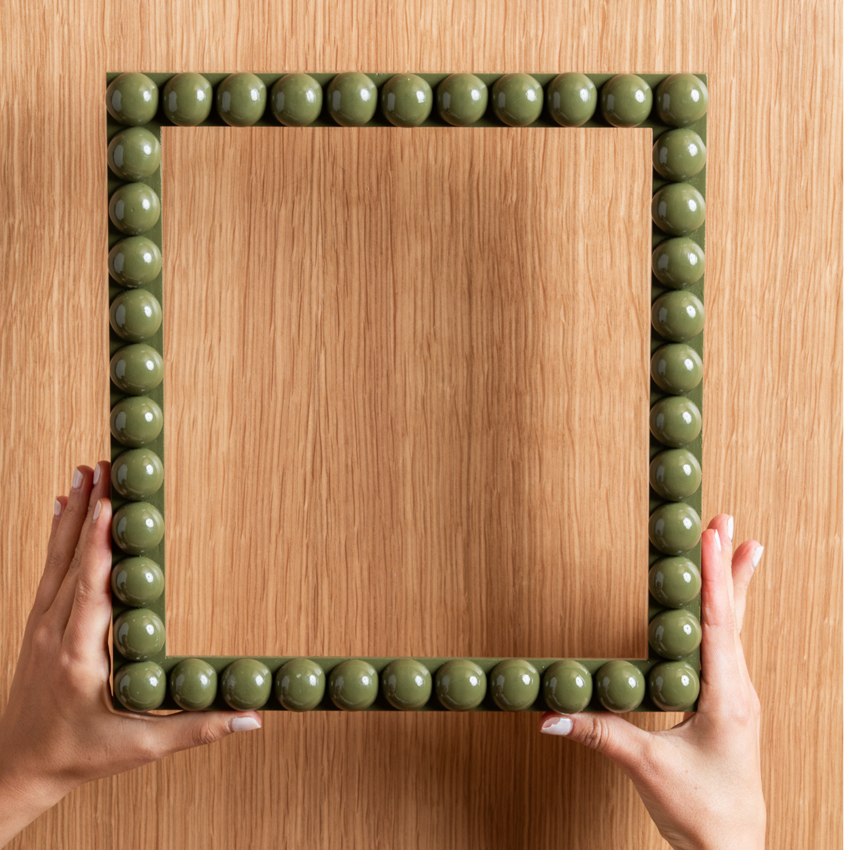 BUBBLE FRAME olivo